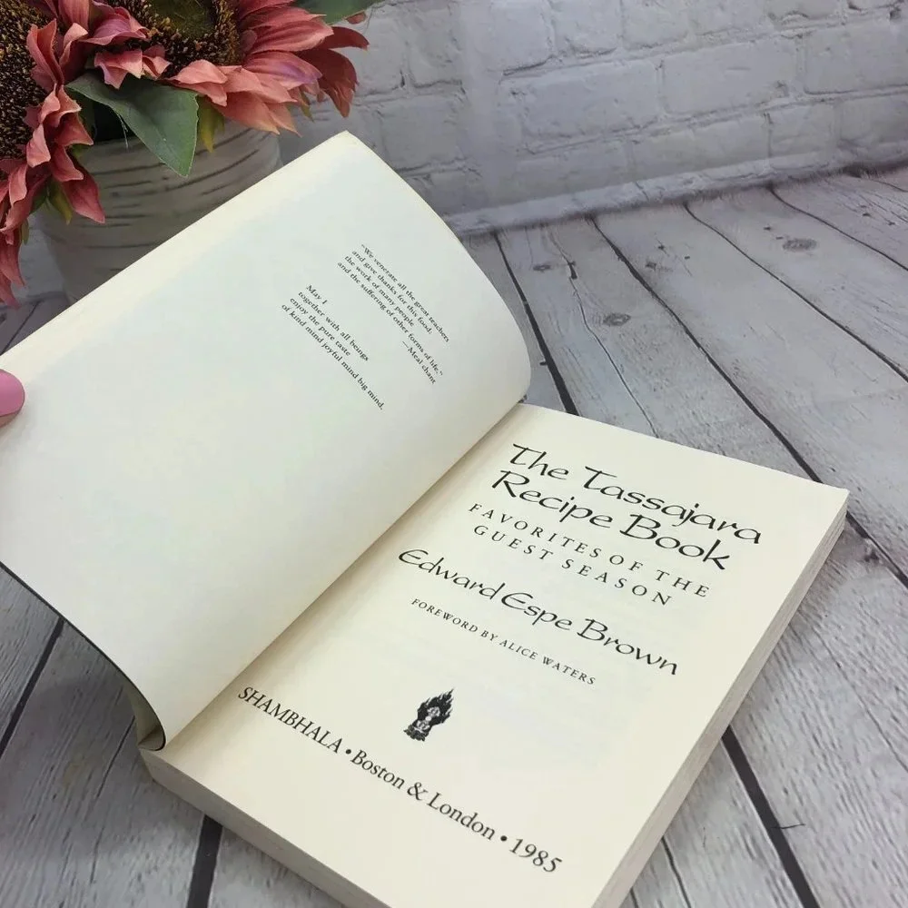 vintage 1985 the tassajara recipe book cookbook